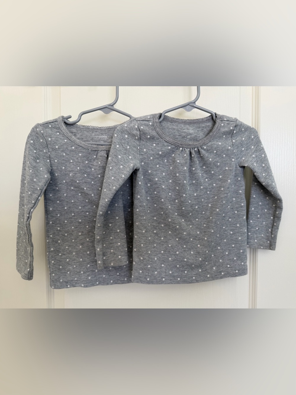 Gray Polka Dot Shirt BUNDLE x2